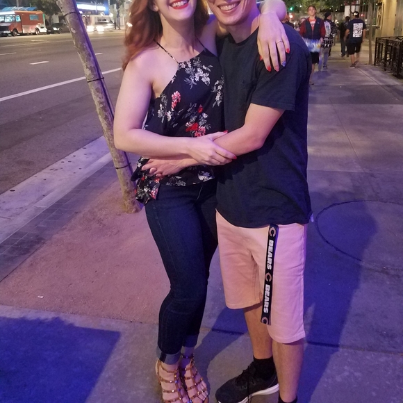 BP trapeze floral halter tank top - Picture 3 of 4